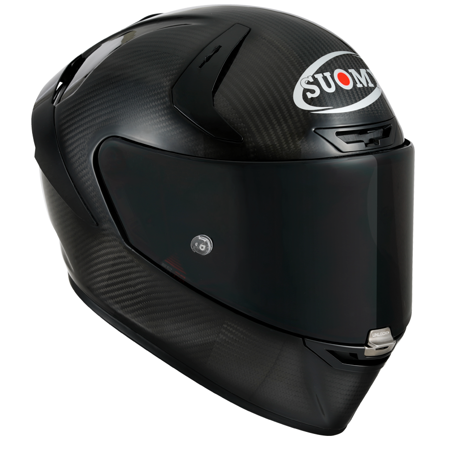 Suomy SR-GP Carbon Motorcycle Helmet Gloss Black